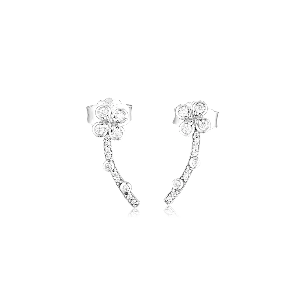 FANDOLA Earrings 925 Sterling Silver Draped Four-Petal Flowers Earring Stud boucle d'oreille femme 2019 pendientes mujer
FANDOLA Earrings 925 Sterling Silver Draped Four-Petal Flowers Earring Stud boucle d'oreille femme 2019 pendientes mujer