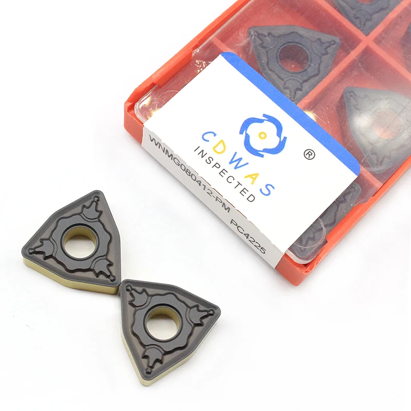 High quality WNMG080412 PM PC4225 carbide insert CNC Lathe cutter tool for steel WNMG080412 External Turning tool
High quality WNMG080412 PM PC4225 carbide insert CNC Lathe cutter tool for steel WNMG080412 External Turning tool