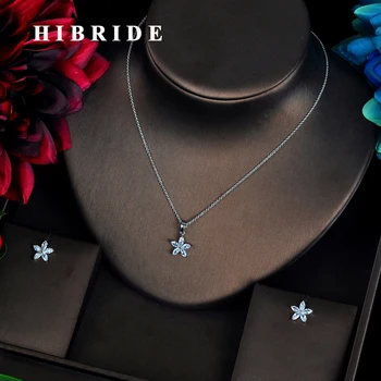HIBRIDE New Design Star Shape Jewelry Sets For Women Link Chain Cubic Zirconia Wedding Jewelry Sets Luxury Bijoux N-600
HIBRIDE New Design Star Shape Jewelry Sets For Women Link Chain Cubic Zirconia Wedding Jewelry Sets Luxury Bijoux N-600