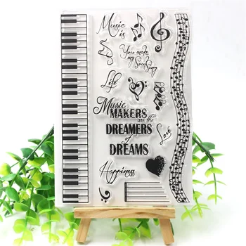 YPP CRAFT Music Transparent Clear Silicone Stamps for DIY Scrapbooking/Card Making/Kids Crafts Fun Decoration Supplies 569
YPP CRAFT Music Transparent Clear Silicone Stamps for DIY Scrapbooking/Card Making/Kids Crafts Fun Decoration Supplies 569