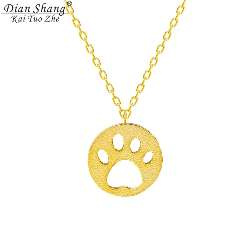 Bear Paw Footprints Necklaces Gold Silver Color Pendants & Chain Stainless Steel Women Jewelry 2017 Collier Femme Daughter Gifts
Bear Paw Footprints Necklaces Gold Silver Color Pendants & Chain Stainless Steel Women Jewelry 2017 Collier Femme Daughter Gifts