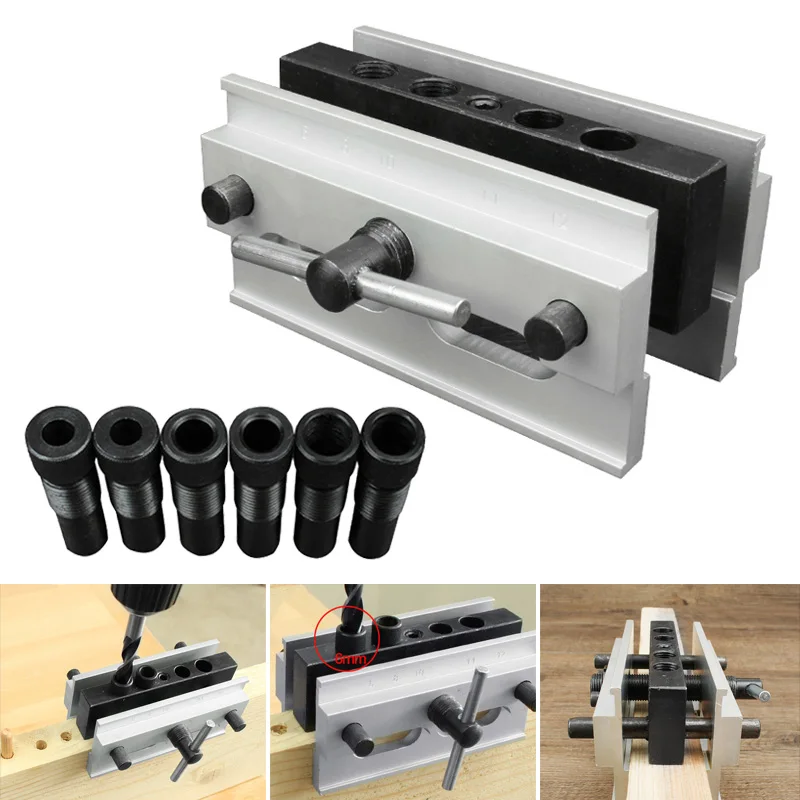 'The Best' Self Centering Dowelling Jig Drilling Tools Kit for Wood Working Joinery Punch Locator 889
'The Best' Self Centering Dowelling Jig Drilling Tools Kit for Wood Working Joinery Punch Locator 889