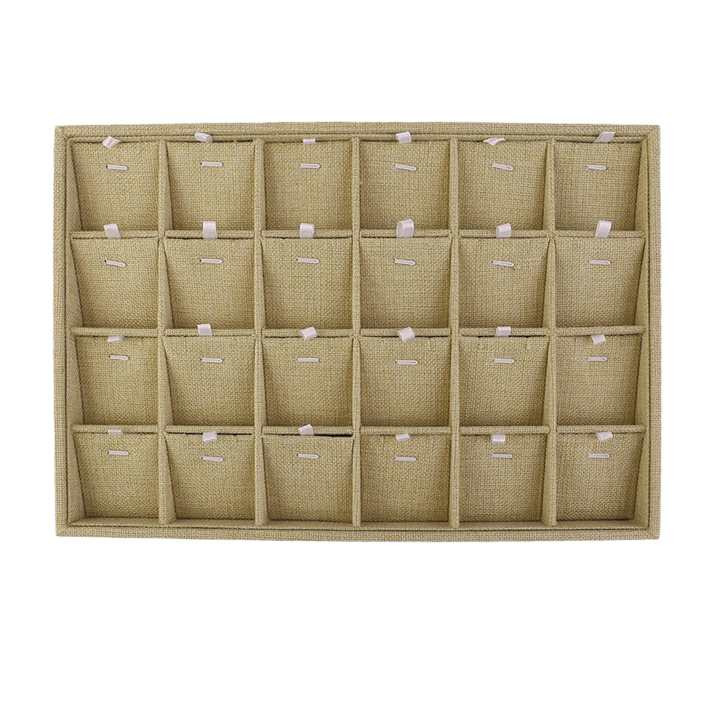 24 Slots Earring Necklace Pendant Jewelry Display Tray Box Container Boxes Makeup Case Organizer Gift New
24 Slots Earring Necklace Pendant Jewelry Display Tray Box Container Boxes Makeup Case Organizer Gift New