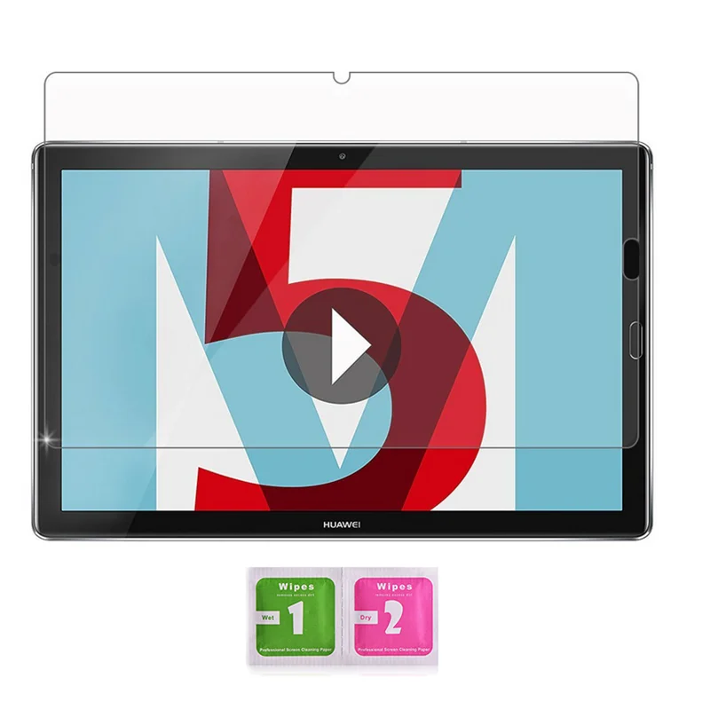 9H Ultra Thin Front Premium Tempered Glass Screen Protector Film For Huawei MediaPad M5 10 10.8"
9H Ultra Thin Front Premium Tempered Glass Screen Protector Film For Huawei MediaPad M5 10 10.8"