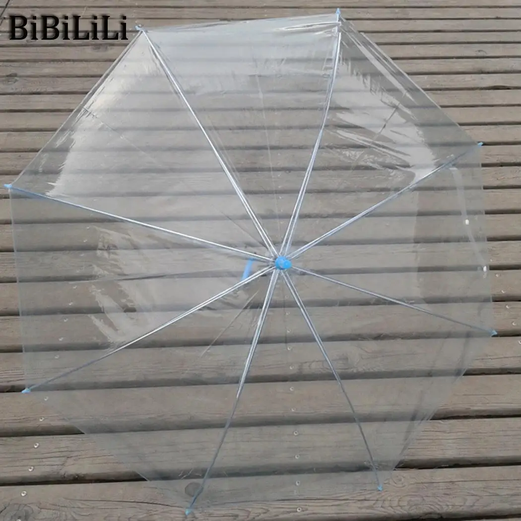New handle 27 Clear Parasol 8 Unisex Geometric Solid 6 inch Transparent 300g Long handle Straight Dome Rain Stick 70cm Umbrella
New handle 27 Clear Parasol 8 Unisex Geometric Solid 6 inch Transparent 300g Long handle Straight Dome Rain Stick 70cm Umbrella