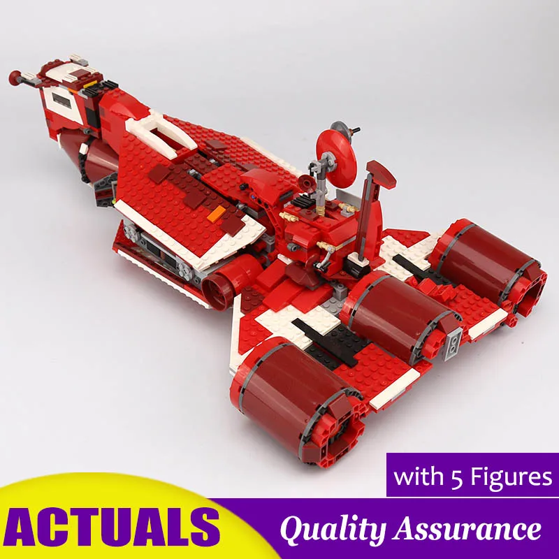 Republic Cruiser 7665 05070 Star Series Wars Building Blocks Plane Fighter Compatible legoed Spaceship Model Bricks Kids Toy
Republic Cruiser 7665 05070 Star Series Wars Building Blocks Plane Fighter Compatible legoed Spaceship Model Bricks Kids Toy