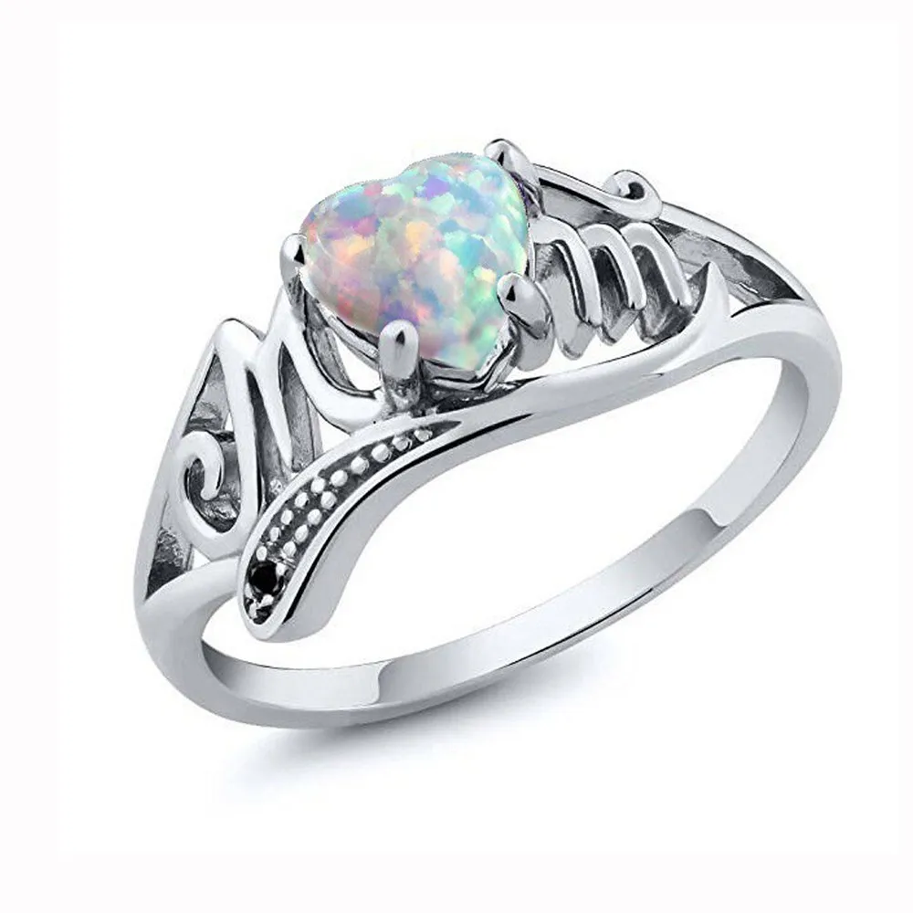 2019 Fashion Love Mum Heart Sharped Stone Ring Jewelry Best Gift for Mother Party Band Rings Jewelry Mujer Anillos Size 5-10
2019 Fashion Love Mum Heart Sharped Stone Ring Jewelry Best Gift for Mother Party Band Rings Jewelry Mujer Anillos Size 5-10