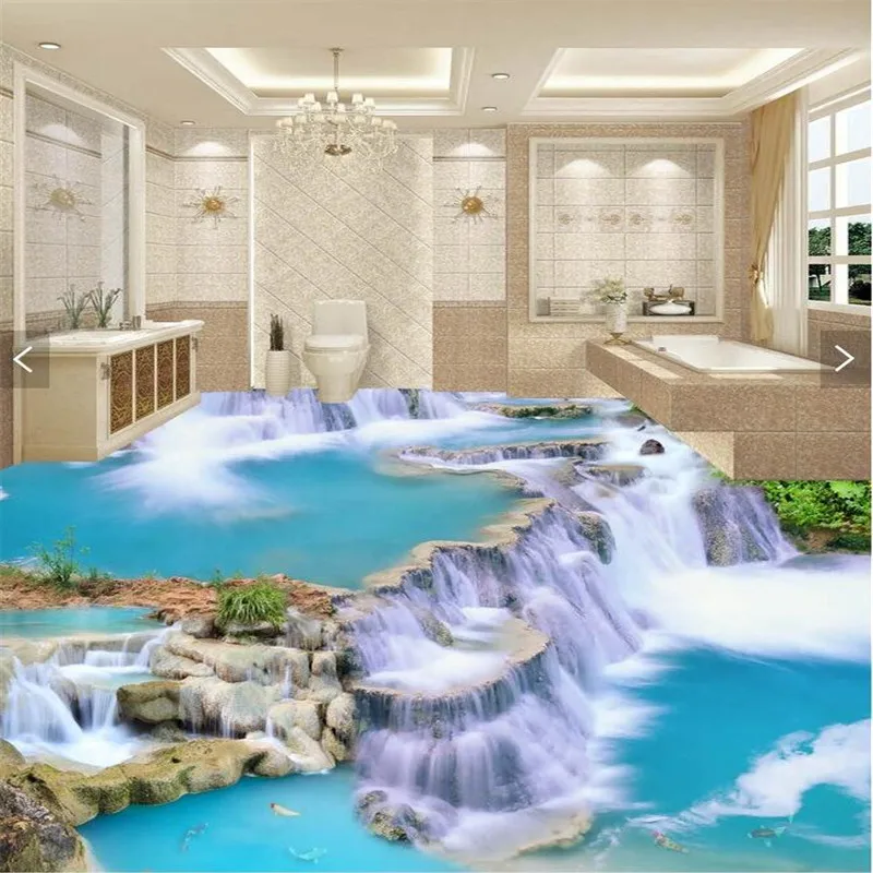 beibehang Flooring painting 3D custom wallpaper waterproof non - slip wear - resistant bathroom floor mural PVC floor wallpaper
beibehang Flooring painting 3D custom wallpaper waterproof non - slip wear - resistant bathroom floor mural PVC floor wallpaper