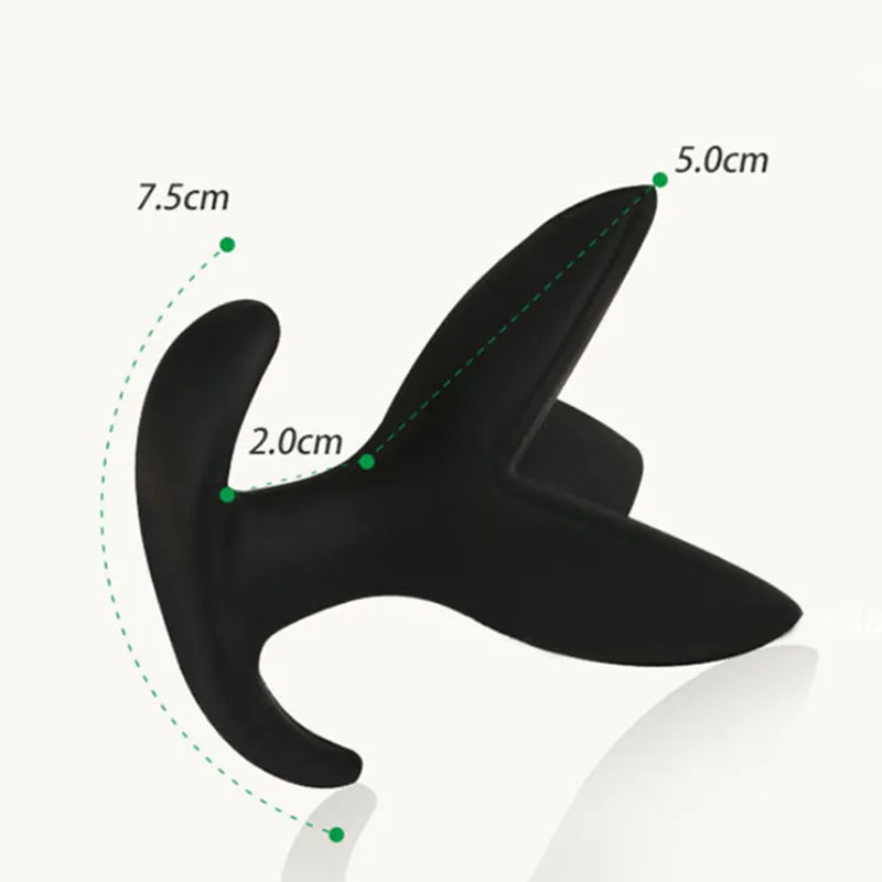 Silicone Flower Anal Plug Soft Silicone Anus Opening Prostate Massager Butt Plug Anal Dilator Expander G Spot Stimulator Sex Toy