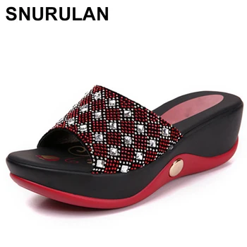 SNURULAN Real Leather Women's Shoes, Summer Sandals Female 40 Rhinestone Casual Slippers Rihanna SlidesE506
SNURULAN Real Leather Women's Shoes, Summer Sandals Female 40 Rhinestone Casual Slippers Rihanna SlidesE506