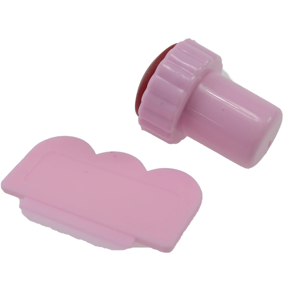 New Pro DIY Polish Tools Plastic Pink Stamper Scraper Nail Art Stamping Sets Painting Drawing Image Templates Transfer TRNAO08
New Pro DIY Polish Tools Plastic Pink Stamper Scraper Nail Art Stamping Sets Painting Drawing Image Templates Transfer TRNAO08