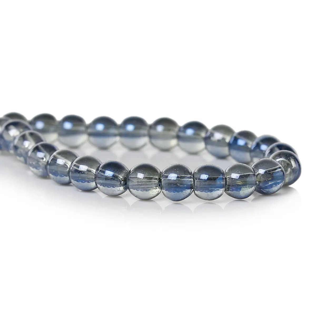 Glass Loose Beads Round Blue Grey Transparent About 4mm Dia,Hole:About 0.8mm,64cm,2 Strands(About 160 PCs/Strand)
Glass Loose Beads Round Blue Grey Transparent About 4mm Dia,Hole:About 0.8mm,64cm,2 Strands(About 160 PCs/Strand)
