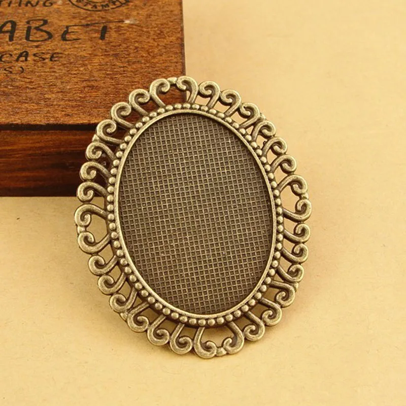 10pcs Fit 40*30MM Antique bronze oval metal stamping blank pendants for glass cabochon setting, cameo bezel tray jewelry making
10pcs Fit 40*30MM Antique bronze oval metal stamping blank pendants for glass cabochon setting, cameo bezel tray jewelry making