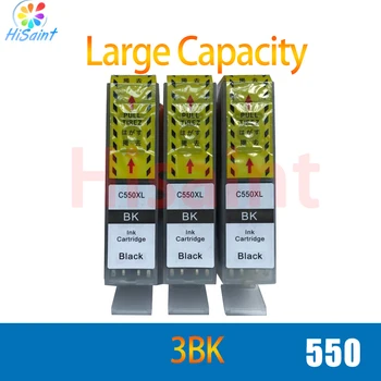 hisaint 3 Cartuchos de Tinta para PGI550 XL PIXMA MG5450/MG6350/MG7150/MG6450/MG5550/MX925/MX725 Impresora for Canon 550
hisaint 3 Cartuchos de Tinta para PGI550 XL PIXMA MG5450/MG6350/MG7150/MG6450/MG5550/MX925/MX725 Impresora for Canon 550