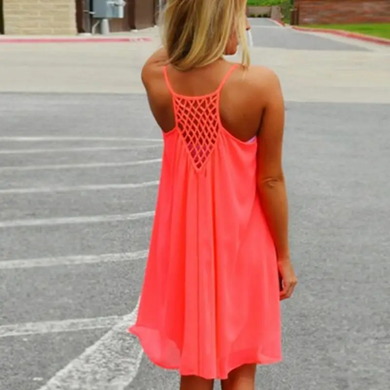 Women Beach Dress Fluorescence Summer Sun Dress Chiffon Female Ladies Girls Dress 2018 Summer tunic plus size women clothing
Women Beach Dress Fluorescence Summer Sun Dress Chiffon Female Ladies Girls Dress 2018 Summer tunic plus size women clothing