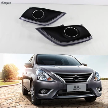 CSCSNL 1 set For Nissan Almrea Latio Sunny VERSA 2014 2015 2016 2017 2018 ABS LED DRL Daytime Running Lights With turn signal
CSCSNL 1 set For Nissan Almrea Latio Sunny VERSA 2014 2015 2016 2017 2018 ABS LED DRL Daytime Running Lights With turn signal
