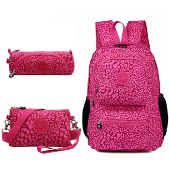 3pcs/set Casual Laptop Backpack Travel Computer Bag Nylon School Backpacks For Teenagers Laptop Backpack Women
3pcs/set Casual Laptop Backpack Travel Computer Bag Nylon School Backpacks For Teenagers Laptop Backpack Women