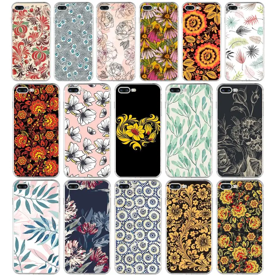 24AQ Khokhloma Pattern 2 Soft TPU Silicone Cover Case For Apple iPhone 6 6s 7 8 plus Case
24AQ Khokhloma Pattern 2 Soft TPU Silicone Cover Case For Apple iPhone 6 6s 7 8 plus Case