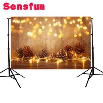 7x5ft Christams Pine Nuts Lights Bokeh Planks Photography Backgrounds Vinyl New Year Home Decor Backdrops For Photo Studio
7x5ft Christams Pine Nuts Lights Bokeh Planks Photography Backgrounds Vinyl New Year Home Decor Backdrops For Photo Studio