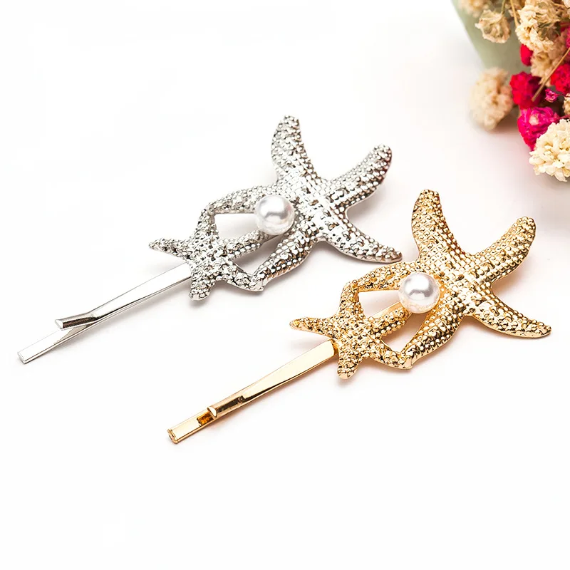1Pcs Conch shell starfish Hair Clip Hair band Barrette Headdress Accessories Beauty Styling Tools New Arrival
1Pcs Conch shell starfish Hair Clip Hair band Barrette Headdress Accessories Beauty Styling Tools New Arrival