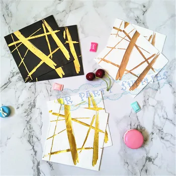 120pcs Black/White Metallic Gold Foil Party Napkins Boy or Girl Baby Shower Gender Reveal Baby Cocktail Beverage Paper Napkins
120pcs Black/White Metallic Gold Foil Party Napkins Boy or Girl Baby Shower Gender Reveal Baby Cocktail Beverage Paper Napkins