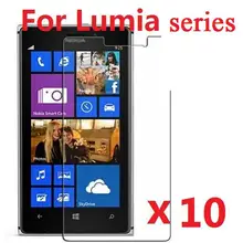 Film protecteur d'écran pour Nokia Lumia, 10 pièces, haute transparence, 930 925 920 900 830 820 730 720 640 630 625 620 610 520=