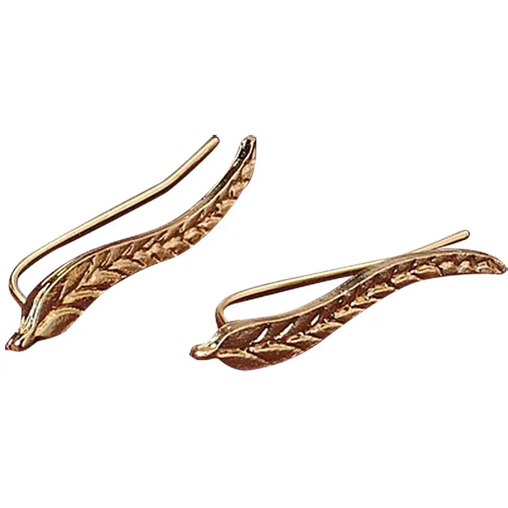 Hot Korean Version Women's Handmede Leaves Stud Earrings Fashion Simplicity Earrings Female Ornaments Boho Earring Clips Jewelry
Hot Korean Version Women's Handmede Leaves Stud Earrings Fashion Simplicity Earrings Female Ornaments Boho Earring Clips Jewelry