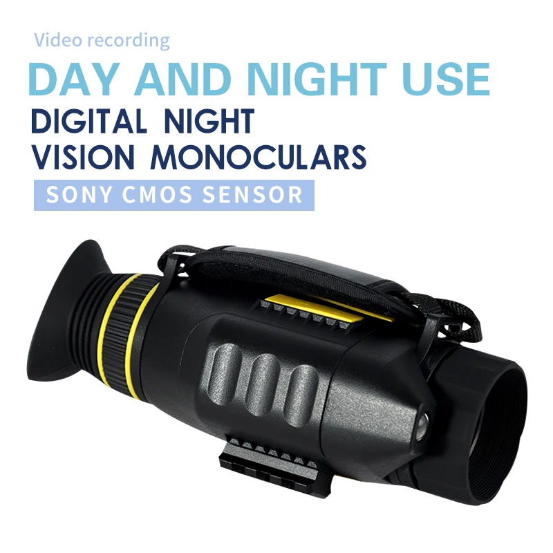 Handheld infrared digital night vision goggles scope 4x35 for hunting monocular recording video DVR
Handheld infrared digital night vision goggles scope 4x35 for hunting monocular recording video DVR