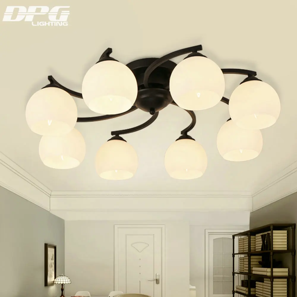 Online Get Cheap Surface Mount Led Emergency Lighting Fixtures Modern Art Led Decor Ceiling Lights White Circle Lighting Fixtures Diamond Res Lamp For Home Living