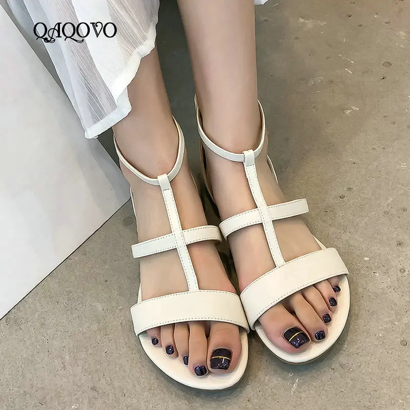 Women Summer Shoes Gladiator Sandals Comfortable Flat Heel Back Zipper Casual Ladies Shoes
Women Summer Shoes Gladiator Sandals Comfortable Flat Heel Back Zipper Casual Ladies Shoes