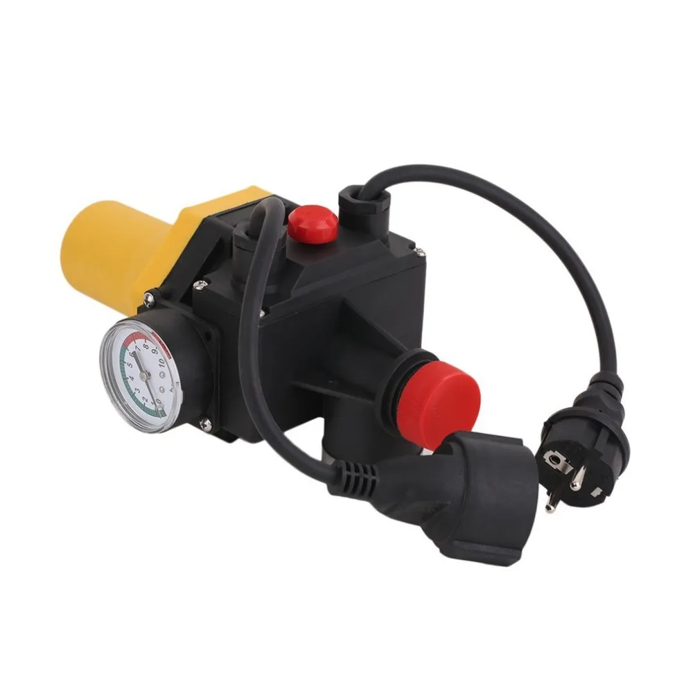 New PC03.C Shortage Protective Water Pump Automatic Pressure Control Switch Electronic Switch With Pressure Gauge EU Plug Pumps
New PC03.C Shortage Protective Water Pump Automatic Pressure Control Switch Electronic Switch With Pressure Gauge EU Plug Pumps