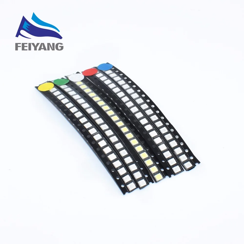 1000pcs 3528 1210 SMD LED DIODE 3528 LED Red/Green/Blue/Yellow/WHITE/WARM WHITE LED Diode 3.5*2.8
1000pcs 3528 1210 SMD LED DIODE 3528 LED Red/Green/Blue/Yellow/WHITE/WARM WHITE LED Diode 3.5*2.8