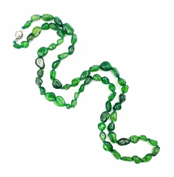 Natural Stone Green chrome diopsides Freedom Nugget Shape Approx5-7mm Beads Necklace 18inches/45cm Magnet Clasp
Natural Stone Green chrome diopsides Freedom Nugget Shape Approx5-7mm Beads Necklace 18inches/45cm Magnet Clasp