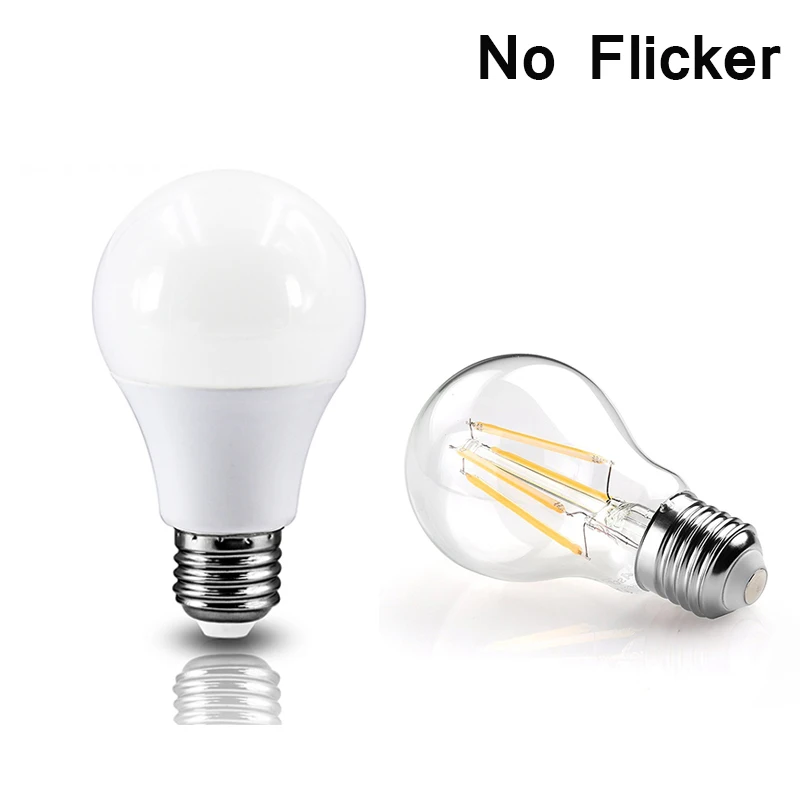 2pcs LED E27 Bulb E26 Lamp Light 220V 110V 4W 5W 6W 7W 8W 9W 12W 15W 18W No Flicker Upgrade Filament SMD 3528
2pcs LED E27 Bulb E26 Lamp Light 220V 110V 4W 5W 6W 7W 8W 9W 12W 15W 18W No Flicker Upgrade Filament SMD 3528