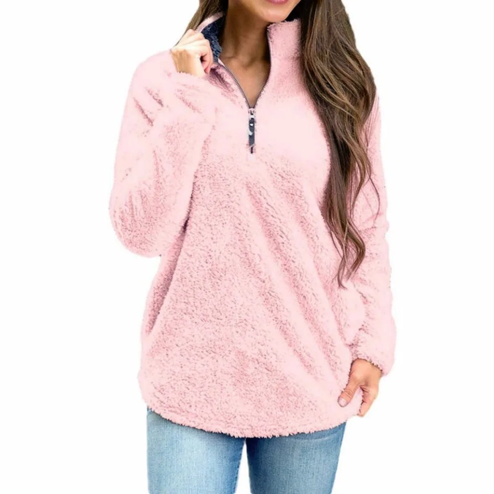 2019 Autumn Winter Women Warm Fleece Hoodies Sweatshirt Long Sleeve Casual Teddy Sweatshirts Pullover Tracksuits Sudaderas Mujer
2019 Autumn Winter Women Warm Fleece Hoodies Sweatshirt Long Sleeve Casual Teddy Sweatshirts Pullover Tracksuits Sudaderas Mujer
