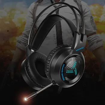 PC Gaming Headset Gamer Surround Sound Bass Stereo With Microphone LED Game Headphones For Rainbow Six PUBG High Fidelity Sound
PC Gaming Headset Gamer Surround Sound Bass Stereo With Microphone LED Game Headphones For Rainbow Six PUBG High Fidelity Sound
