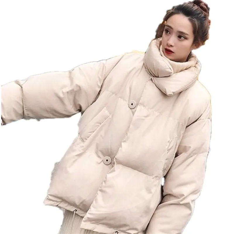 Winter Jacket Women Cotton Padded Coat 2018 Stand Collar Female Loose Parka Warm Casual Oversized Solid Color Overcoat Z76
Winter Jacket Women Cotton Padded Coat 2018 Stand Collar Female Loose Parka Warm Casual Oversized Solid Color Overcoat Z76