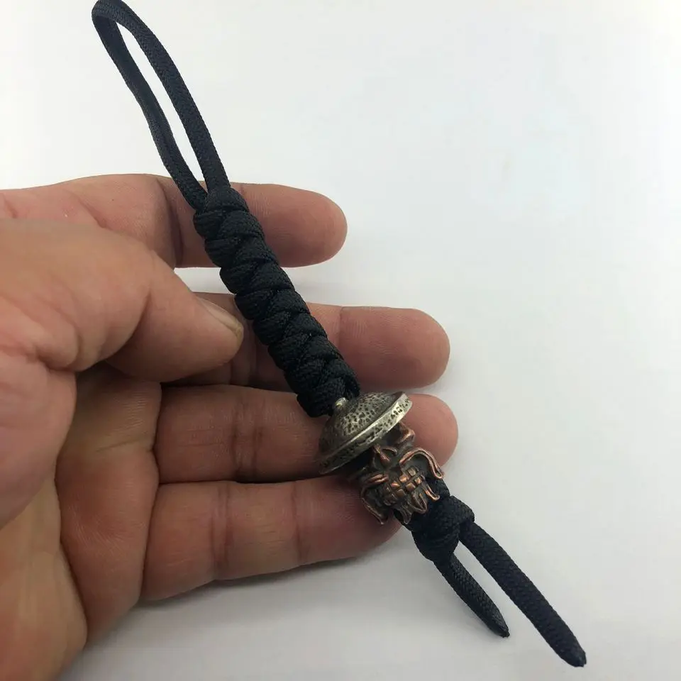 Multipurpose Copper Skull Lanyard Bead Paracord Knife Tool Pendant EDC Knife Beads # 32
Multipurpose Copper Skull Lanyard Bead Paracord Knife Tool Pendant EDC Knife Beads # 32