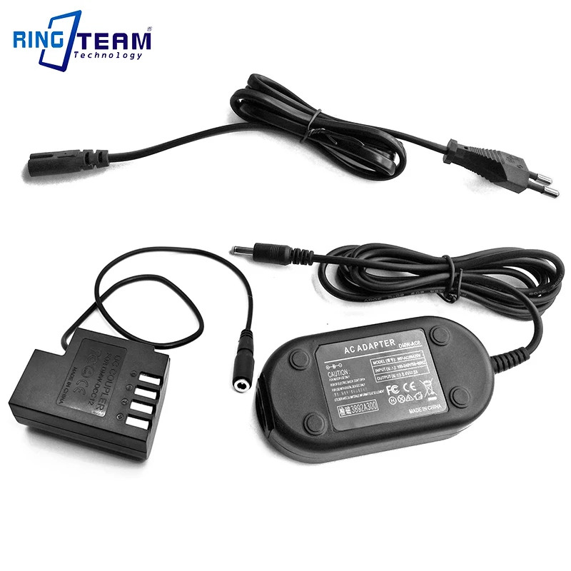 DC Coupler DMW-DCC12 & DMW-AC8 AC Power Adapter Combo for Panasonic Lumix DMC-GH3 DMC-GH4 DMC GH3 GH4 GH5 G9 DMCGH4 Cameras
DC Coupler DMW-DCC12 & DMW-AC8 AC Power Adapter Combo for Panasonic Lumix DMC-GH3 DMC-GH4 DMC GH3 GH4 GH5 G9 DMCGH4 Cameras