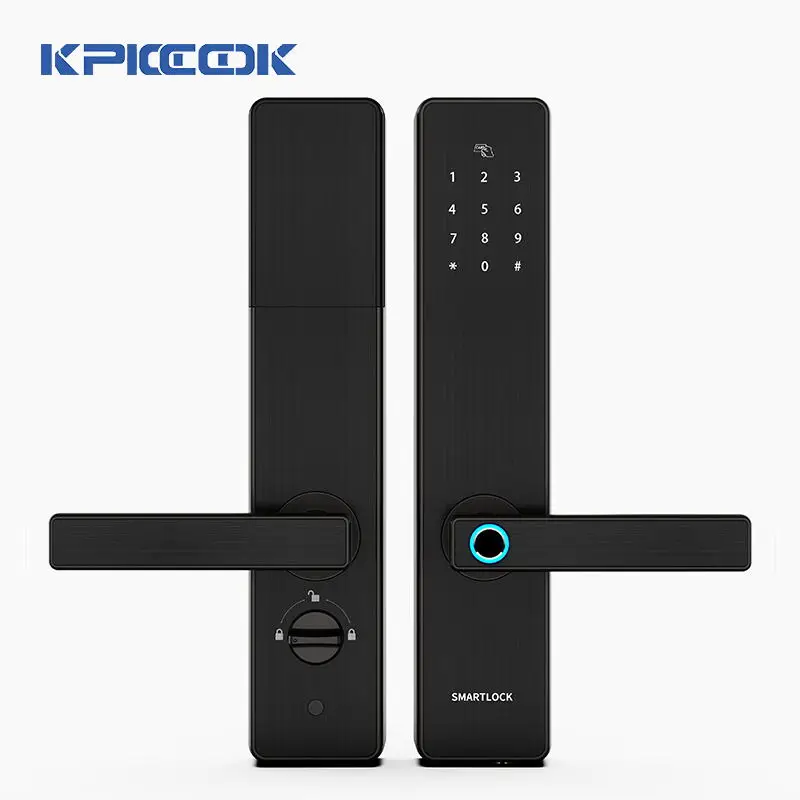KPIOCCOK Bluetooth Smart Door Lock 360*70*30MM Fingerprint Lock App Password IC Card Mechanical Key Electronic Door Lock X6
KPIOCCOK Bluetooth Smart Door Lock 360*70*30MM Fingerprint Lock App Password IC Card Mechanical Key Electronic Door Lock X6