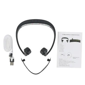 New Original V9 Ear Hook Bone Conduction Bluetooth 4.2 Sports Headphone Headset With Mic Bone Conduction Headset
New Original V9 Ear Hook Bone Conduction Bluetooth 4.2 Sports Headphone Headset With Mic Bone Conduction Headset