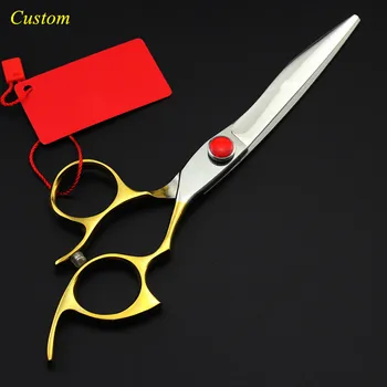 Custom logo japan 440c 6.5 inch gold hair cutting scissors barber makas cut shears haircut hair scissor hairdressing scissors
Custom logo japan 440c 6.5 inch gold hair cutting scissors barber makas cut shears haircut hair scissor hairdressing scissors