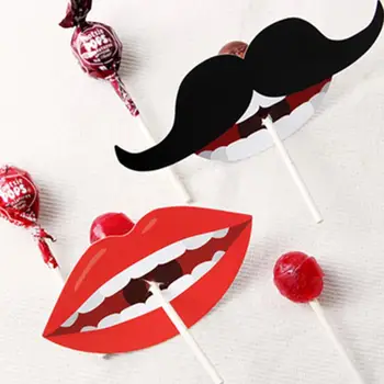 50Pcs/Lot fashion red Lips Mustache Printed Lollipop Paper Decor Card Candy Stick Weddding birthday Party Decor gift
50Pcs/Lot fashion red Lips Mustache Printed Lollipop Paper Decor Card Candy Stick Weddding birthday Party Decor gift