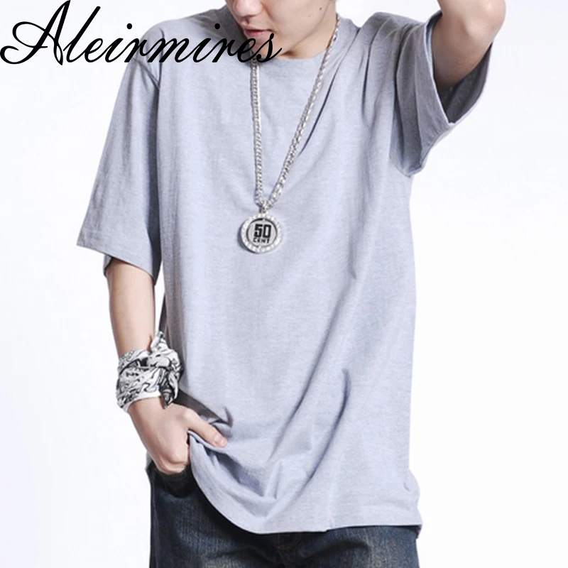 Men Oversize Hip Hop Short Sleeve T-Shirt O-Neck 100% Cotton Street Dance Mens Loose Tee Shirts Plus Size Blank Tshirt Hiphop
Men Oversize Hip Hop Short Sleeve T-Shirt O-Neck 100% Cotton Street Dance Mens Loose Tee Shirts Plus Size Blank Tshirt Hiphop