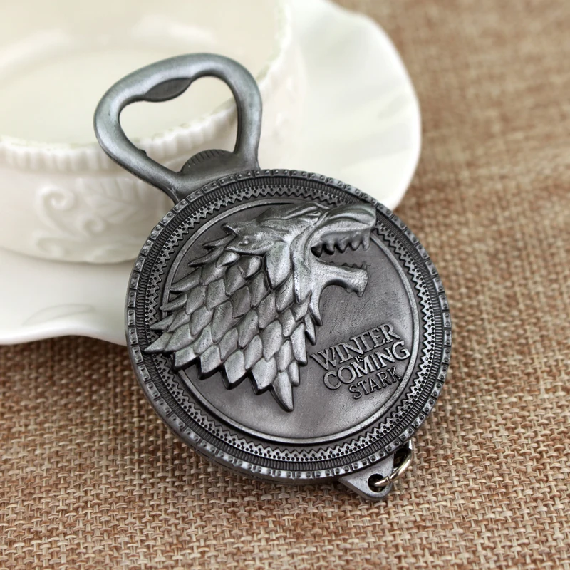 MQCHUN Newest Game of Thrones Bottle Opener Keychain House Stark Winter Is Coming Keychain and Bottle Opener -50
MQCHUN Newest Game of Thrones Bottle Opener Keychain House Stark Winter Is Coming Keychain and Bottle Opener -50