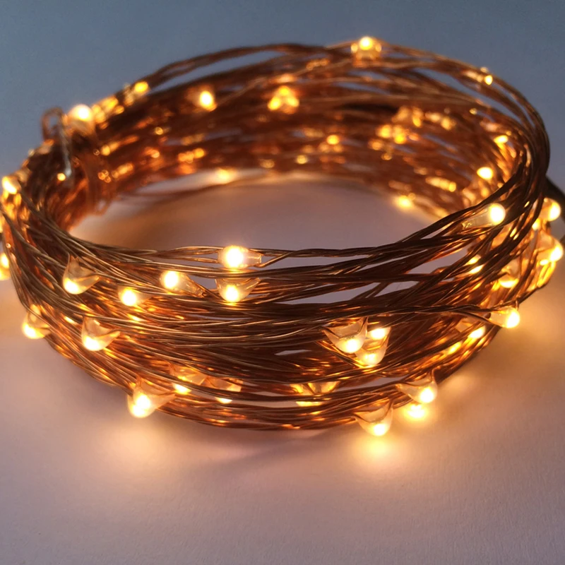 50M/165Ft 500 LEDs Copper Wire Led String Fairy Lights Outdoor Waterproof for Garden Wedding Halloween Christmas Decorations 16
