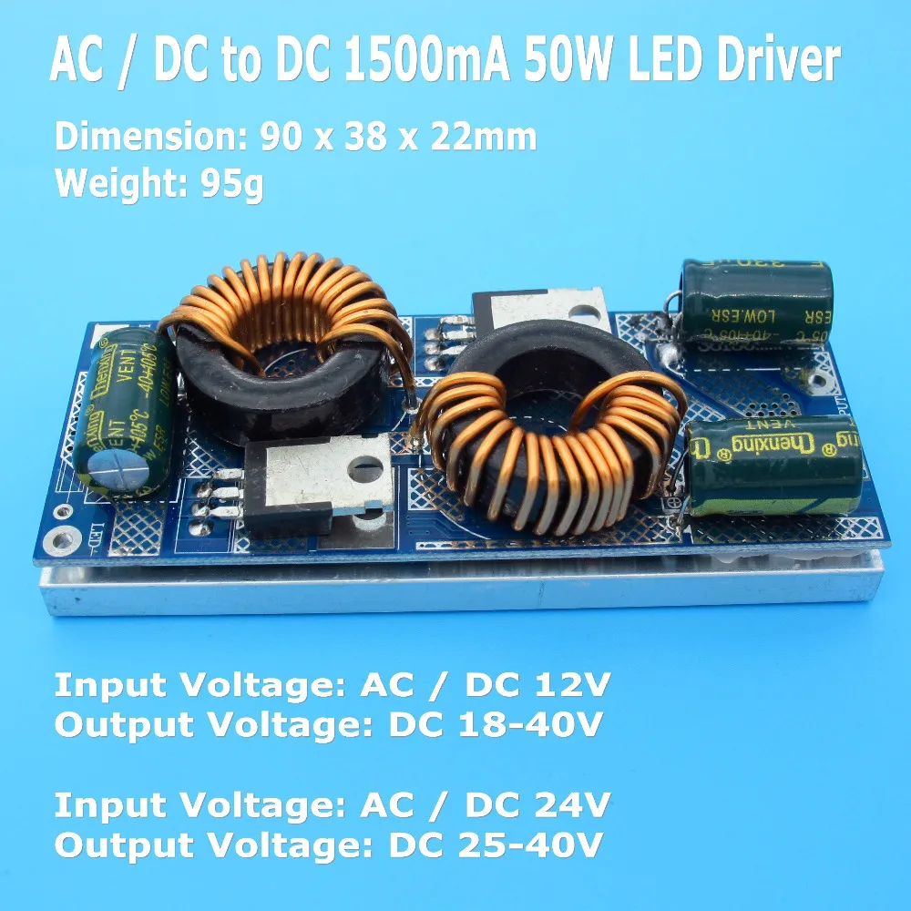 Высокое качество AC / DC 12V 24V с драйвером постоянного тока для светодиода 8W 10W 12W 15W 18W