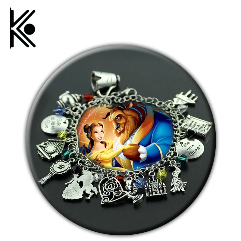 free shipping Beauty and the Beast charm bracelet Glass lion beauty mirror castle rose accessories bracelet Bangle Women's gift
free shipping Beauty and the Beast charm bracelet Glass lion beauty mirror castle rose accessories bracelet Bangle Women's gift