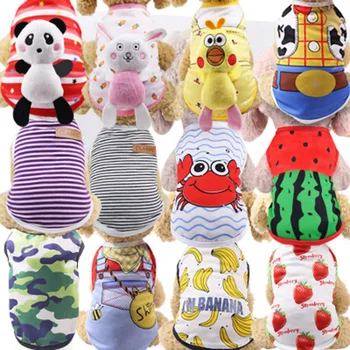 Dog Clothes Chihuahua Cartoon Cute Pet Clothes Summer Vest Dog Clothes for Small Medium Dogs T Shirt Cat Dog Coats Jacket XS-XXL
Dog Clothes Chihuahua Cartoon Cute Pet Clothes Summer Vest Dog Clothes for Small Medium Dogs T Shirt Cat Dog Coats Jacket XS-XXL