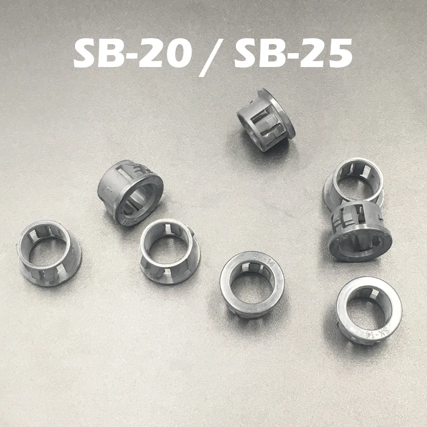 50pcs SB-25 SB-30 25mm 30mm Dia Panel Mount Hole Black Cable Hose Pipe Plastic Harness Protective Snap Bushing Grommet
50pcs SB-25 SB-30 25mm 30mm Dia Panel Mount Hole Black Cable Hose Pipe Plastic Harness Protective Snap Bushing Grommet